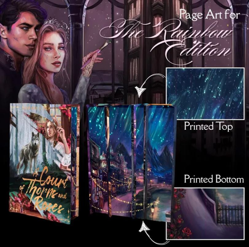 Rainbow ACOTAR Special Edition Book Box Set - Bundle #1 (No Overlays)