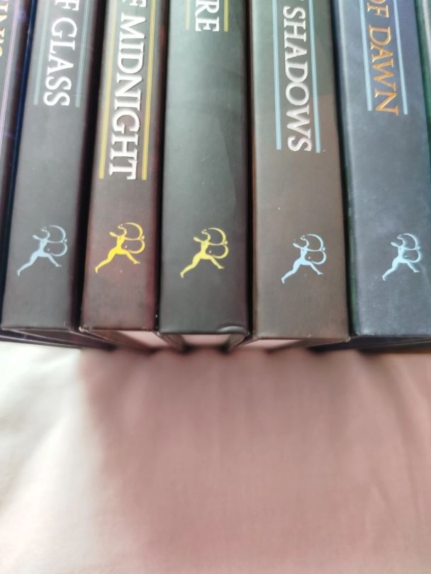 Throne of Glass Miniature Character Set Sarah J Maas 8 Book Full Mini Set Rare