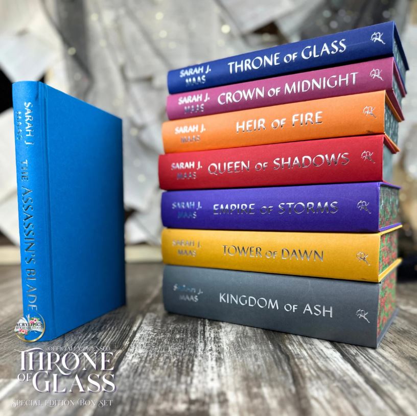 Throne of Glass Series by Sarah J. Maas - Throne of Glass, TOG Books, TOG Merch | Officially Licensed by Sarah J. Maas