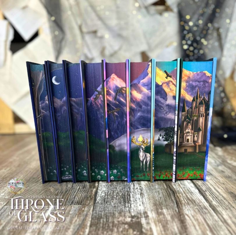 Throne of Glass Series by Sarah J. Maas - Throne of Glass, TOG Books, TOG Merch | Officially Licensed by Sarah J. Maas